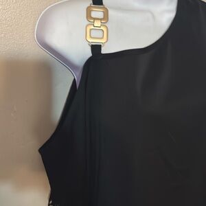 NWT Women Shein black  blouse sizw XL